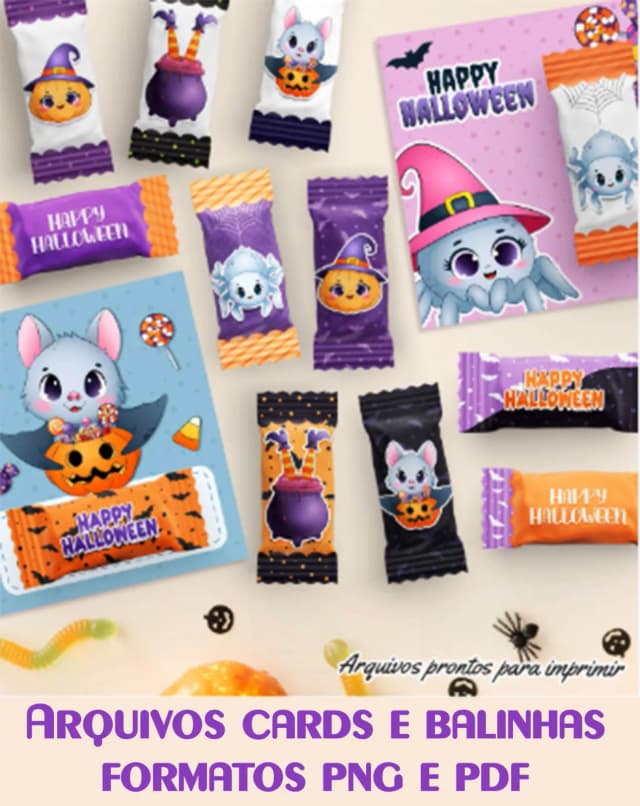 ARQUIVO DE CORTE CARDS E BALINHAS HALLOWEEN 01