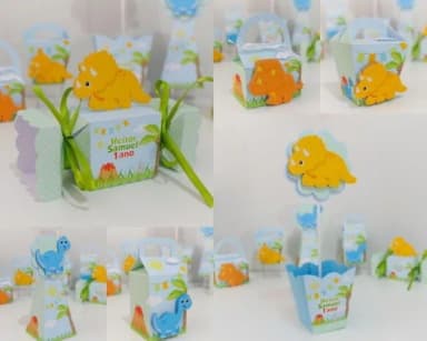 Kit 60 Lembrancinhas Dinossauro