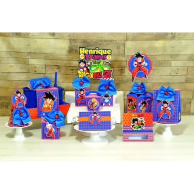 Kit 60 Lembrancinhas Dragon Ball Z