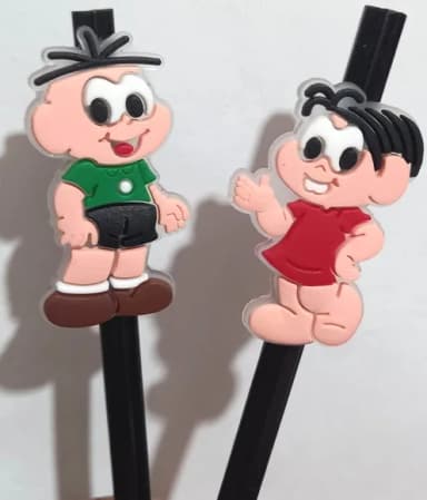 Lápis C/ponteira Mónica e Cebolinha - 6 Unidades