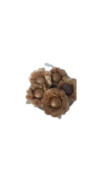 Forminhas para Doces Coração Apaixonado Dourado