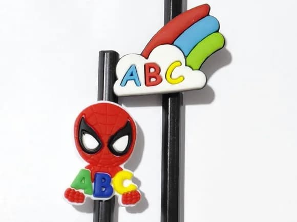 Lápis C/ponteira Homem Aranha Escola Pacote com 6 Unidades