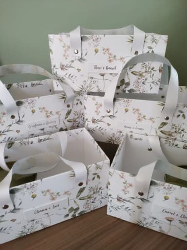 Cesto estampado
