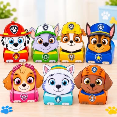 Arquivo de Corte PORTA BOMBOM PATRULHA CANINA 01