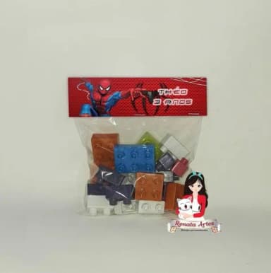 Bloco de Montar Personalizado Homem Aranha 2