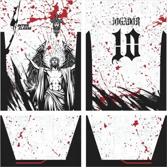 Arte Vetor Camisa Interclasse Cristo Mod-826