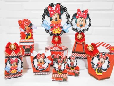 Arquivo de Corte Minnie Vermelha 52