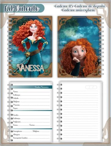 Caderno ou Agenda Personalizada
