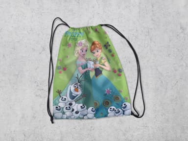 Mochilinha Personalizada Frozen