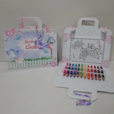 Kit Pintura na Maletinha - Jardim Encantado