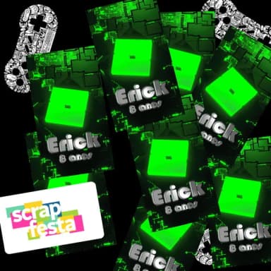 Adesivo Personalizado Retangular Tubete 4x7 Game Neon