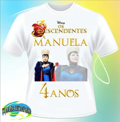 Camiseta Os Descendentes - Rainha Má