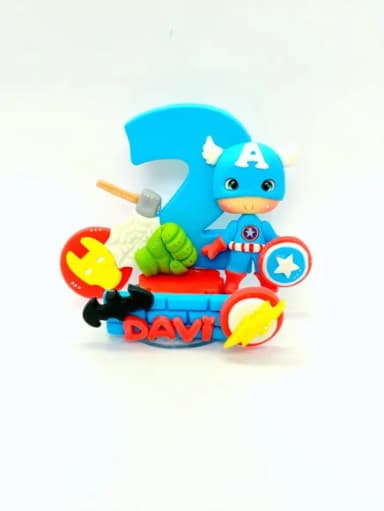 Vela Vingadores - Capitão América ( 1 a 9 Anos)