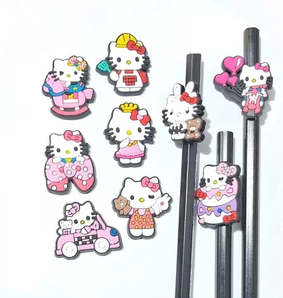 Lápis C/ponteira Hello Kitty Pacote com 9 Unidades