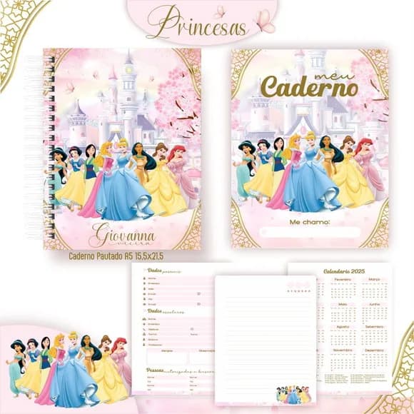 Caderno ou Agenda Personalizada