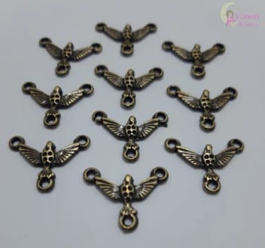 Entremeio Div. Espírito Santo Metal Ouro Velho -pct C/12 Uni