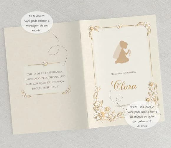 Livro De Orações Para Lembrança De Comunhão - Provençal