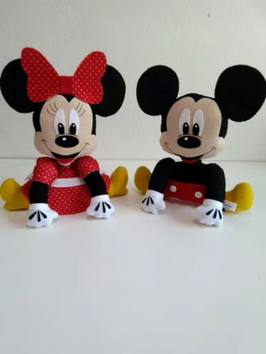 Combo Centro de Mesa Mickey e Minnie 10 Peças