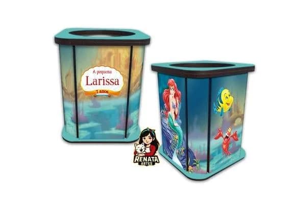 Porta Lápis a Pequena Sereia Ariel
