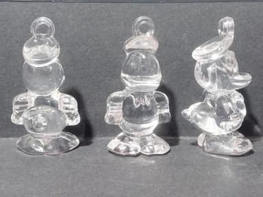 Pingente Pato Donald Acrílico 5cm Pacote com 5 Unidades