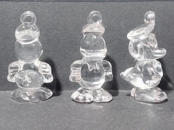 Pingente Pato Donald Acrílico 5cm Pacote com 5 Unidades