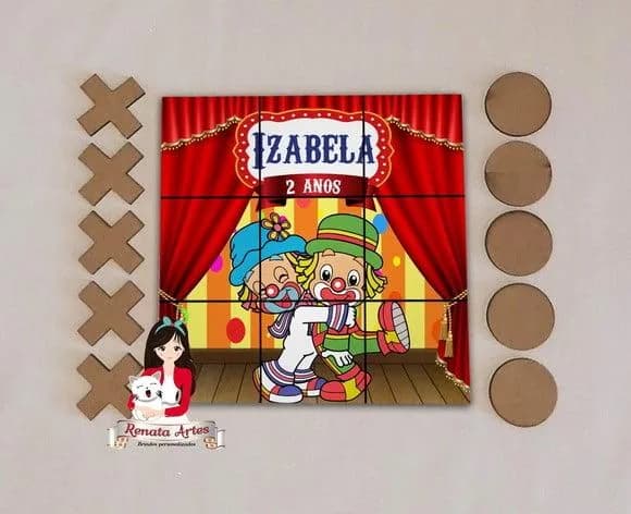 Jogo da Velha Personalizado Patati Patatá
