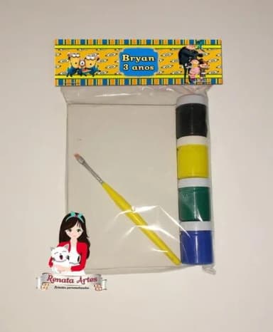 Kit Pintura Personalizado Meu Malvado Favorito