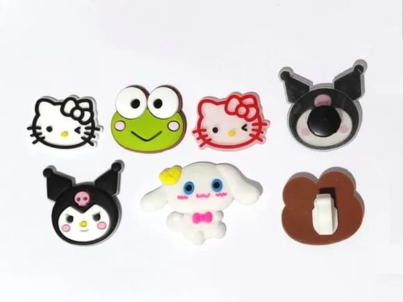 Pins P/tênis ou Sandália Turma da Hello Kitty - 10 Unidades