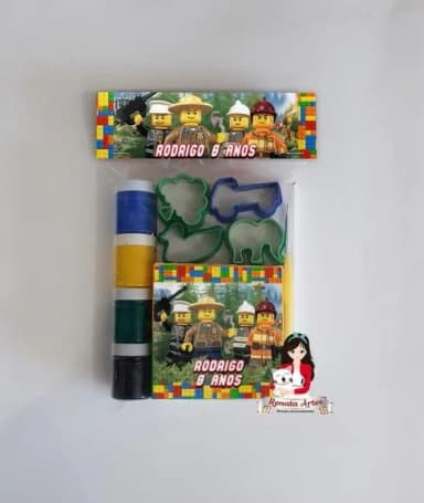Kit Artes Personalizado Tema Lego