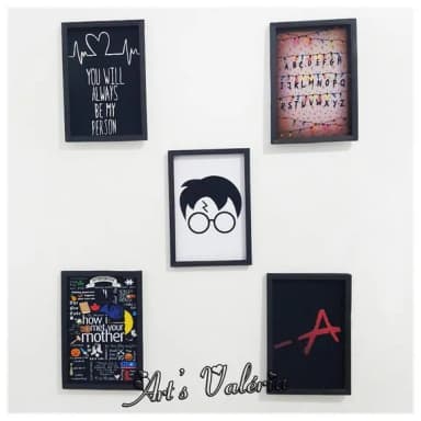 Quadro de Papel com mdf -séries Especiais - 20x28cm