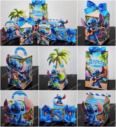 Kit 30 Lembrancinhas Stitch