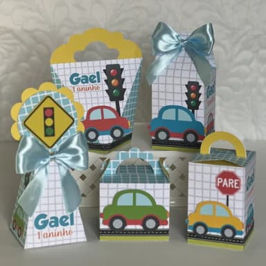 Kit 60 Lembrancinhas Carros