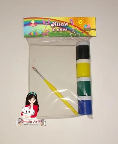 Kit Pintura Personalizado Jardim Encantado