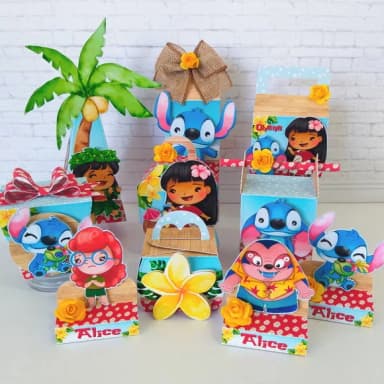 Kit 30 Lembrancinhas Stitch