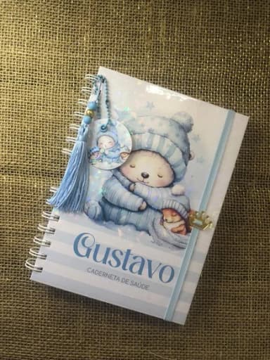 Caderneta de Saúde / Vacinação Personalizada - Ursinho