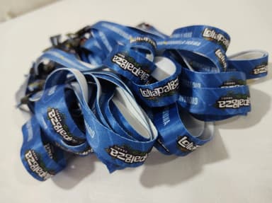 Pulseiras Personalizadas de Tecido Festas e Eventos !