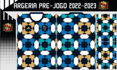 Vetores Camisa Argélia 2022