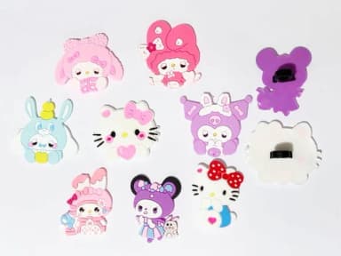 Ponteira P/lápis Turma Hello Kitty 5cm Pacote com 8 Unidades