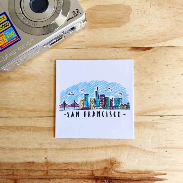 Imã Decorativo Lembrança - San Francisco