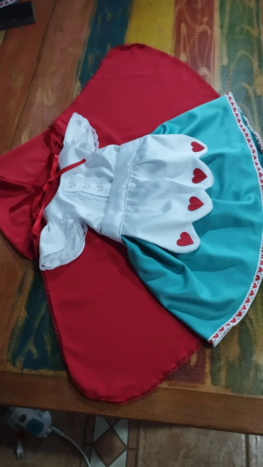 Vestido festa temática chapeuzinho vermelho