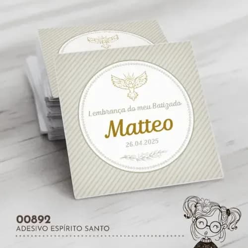Adesivo Quadrado Espírito Santo - 00892