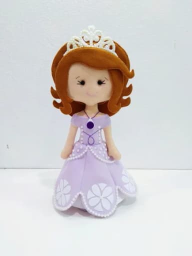 Princesa Sofia em Feltro.