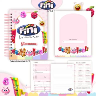 Caderno ou Agenda Personalizada
