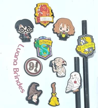 Lápis C/ponteira Harry Potter Emborrachando 10 Unidades