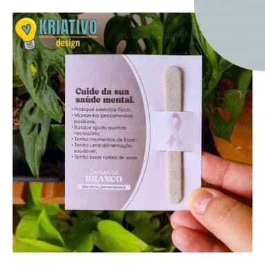 Brinde Lixa Janeiro Branco