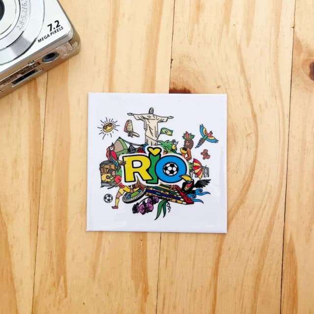 Imãs Decorativos - Rio de Janeiro