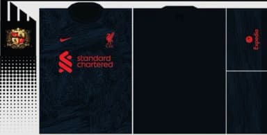 Vetor Da Camisa Liverpool 2022-2023
