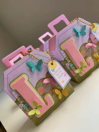 Kit 60 Lembrancinhas Jardim Encantado