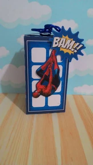 Kit 60 Lembrancinhas Homem Aranha