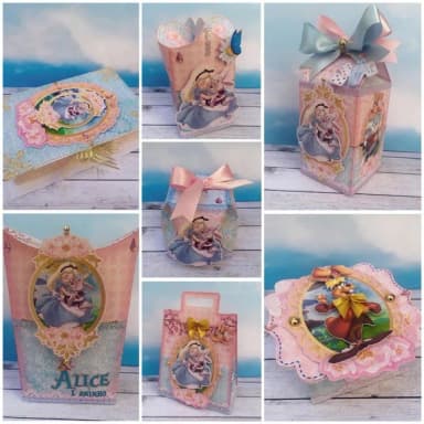 Kit 30 Lembrancinhas - Alice